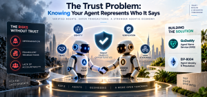 AI agents using identity verification and trust systems to prevent impersonation, fraudulent transactions and accountability risks